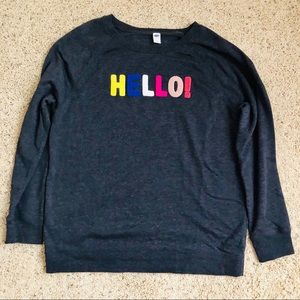 👋 HELLO👋 Sweatshirt